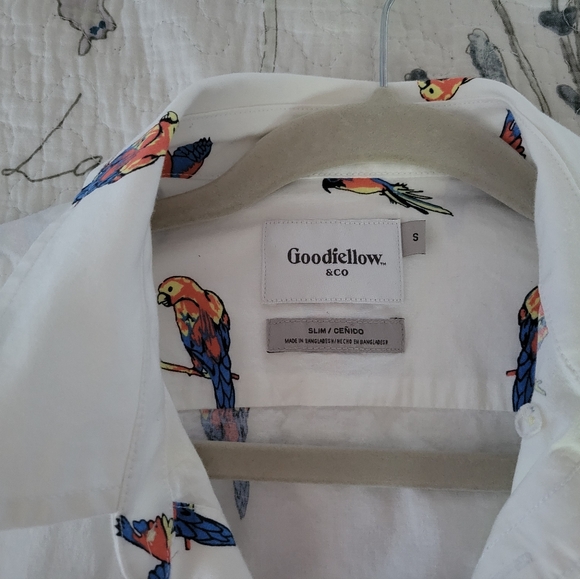 Button Up Bird Tee - Picture 2 of 3